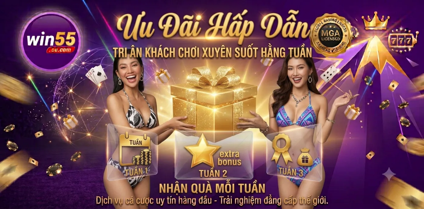 Ưu đãi hấp dẫn tri ân khách chơi xuyên suốt hằng tuần